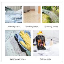 XYIANG Stainless Steel Water Column with Faucet and Spray Gun for Efficient Garden and Backyard Irrigation (Black 120Cm/47.2In)