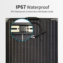 200W ETFE Flexible Monocrystalline Solar Panel + 400W 12V/24V Wind Turbine Generator + Hybrid Controller + 1000W Power Inverter + Solar Extension Cable (600W Solar Wind Hybrid Kit for Travel Trailer)