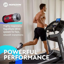 Horizon Fitness 7.8 Studio Series Smart Treadmill Black