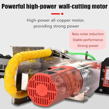 ZSFHJZC Diamond Chain Brushless Electric Concrete Chain Saw, Handheld Electric Mini Chainsaw Wall Cutter, Brushless Chainsaw 5800W/6800W with Water Fed Dust Suppression,48cm