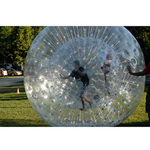 Inflatable Time Human Hamster Zorb Ball 8.2ft Transparent
