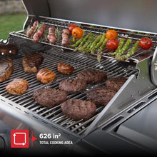 Nexgrill Propane 4 Burner Gas Grill, Stainless Steel Body with Side Burner