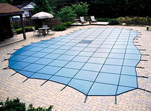 Pool Mesh Tarps 1 3 6 9 10 13 16 19 23 26 29 32 33 Foot, Liquid Cover Para Piscina for Inground Rectangle / Kidney Shaped/ Octagon Wimming Pool, Heavy Duty Winter Protector Blanket(3X3.5m/9.8X11.5ft)