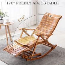 Chinese Lazy Rattan Chair, Smooth Touch, Backrest Can Be Adjusted 170° Freely, for Garden Porch Balcony Leisure Use(B,100 * 110 * 48cm)