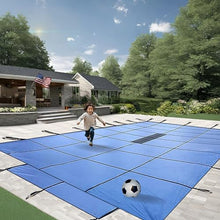 Freetime Fun Gorilla Solid Safety Cover for 18' x 36' Inground Pool Center-End Steps
