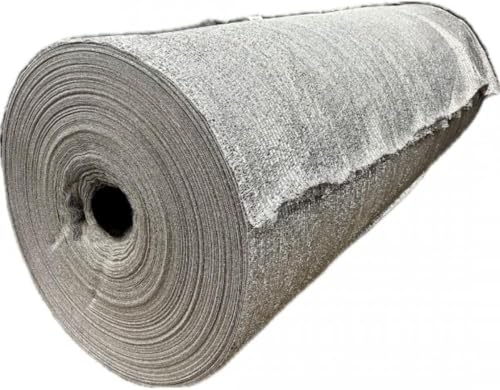 Farm Plastic Supply - Aluminet Silver Shade Cloth - 70% Reflective Aluminet Shade Cloth Garden Netting (7' x 200')