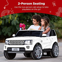 Best Choice Products 12V Land Rover Ride-On Car Toy with Remote & MP3 - White