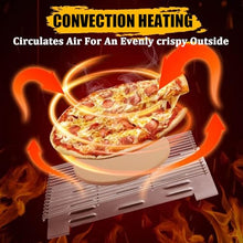 Portable and Gas Fired Pizza Oven with Thermometer,Outdoor Gas and Fired Pizza Oven in Stainless-SteelGas Pizza & Food Outdoor Oven for Camping, Backyard, Tailgating