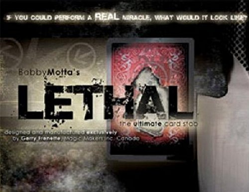GOWE Lethal Signed Card on Board Magic Trick Prop