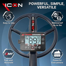 XP ICON Bundle: RC, WSA ST & 11" FMF Coil Metal Detector for Kids & Adults