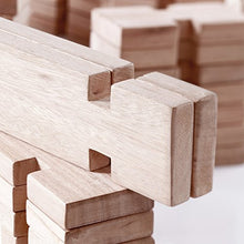 Guidecraft Notch Blocks 89-Piece Set Natural