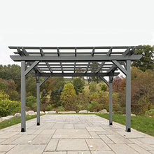 highwood Bodhi Made in America Bodhi 12 x 12 Pergola, Coastal Teak