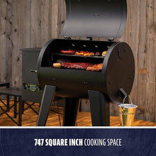 Pit Boss 700 FB2 Series Wood Pellet Grill & Smoker with Flame Broiler and LCD Digital Controller, 747-Sq. In. Cooking Space, 180°F to 500°F Temperature Range, Meat Probe, 21 lb. Pellet Hopper, Black