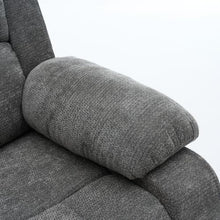 Trygoal Manual Single Lounge Recliner Chair with Adjustable Backrest, Gray
