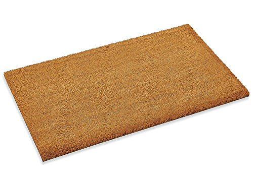 Kempf Custom Cut 1/2" inch Thick Coco mat with Vinyl Backing, Great for recessed Area entrances (5' x 10')