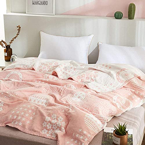 Blankets All Seasons Cotton Gauze Yarn Blanket Bed Cover Baby Bedspread Sleeping Cover Quilt Kids Sleeper Duvet,20.5x230cm