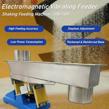 Yokoma Closed Type Electromagnetic Vibrating Feeder 1T/H Anti-Dust Design for Powder Granular Materials Stepless Control 110V 20W