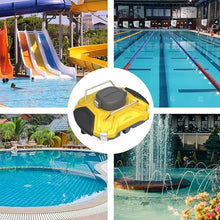 Automatic Robotic Pool Vacuum Cleaner, Cordless with Smart Navigation for 90 Minutes,for Above and In-Ground Swimming Pools
