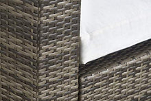 Tommy Hilfiger Oceanside Patio Rattan Outdoor Furniture Collection with All-Weather Brown Resin Wicker Frame, Porch or Pool, Garden, Sofa