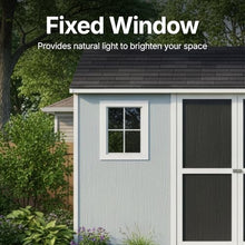 ShedMaster Midpoint 10x8 Do-It-Yourself Wooden Storage Shed with Floor Kit - Does not Include Paint or Roofing Shingles