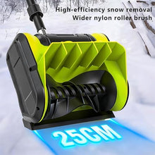 900W Cordless Snow Shovel, Electric Snow Blower, 60-90 Min Runtime, 3 Adjustable Snow Discharge Directions, for Driveway, Patio, Deck (10" Clearing Width),1 Battery