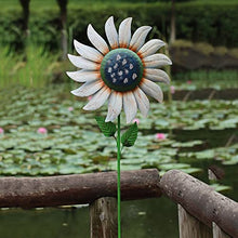 LFFH Ironwork Garden Spinner, Metal Weather Vane Wind Sculptures Crafts Wind Catchers Sculpture with Rabbits for Decoration