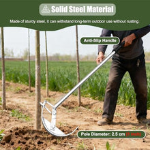 Large Size Sapling Puller, Sapling Root Post Puller Tool 90 cm Pole 1 inch Shaft For 0.8 Posts
