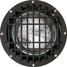 Dabmar Lighting FG4380-MED/GRL Fiberglass Light Fixture, 70W MH/Med 120V with Grill Light, Bronze Finish