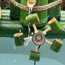 GenSDH Japanese Garden Decoration/Indoor Water Feature,Zen Garden Fountain Bamboo Water Feature, Waterscape for Pond Fish Tank Courtyard, 65Cm/25.6In,60cm/23.6in