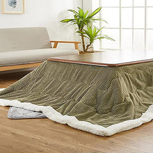 DESALAI Japanese Kotatsu Table Set,Wood Folding,kotatsu with Heater and Blanket,Winter Heated Stove Foot Warmer