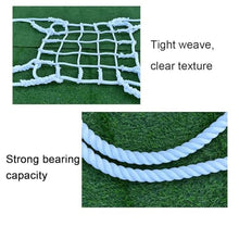 Nylon Flat Webbing Net - Heavy Duty Lifting Sling Net, Cargo Hanging Net, Truck/Trailer/Cargo Net, Heavy Duty Rigging Strap For Lifting And Towing, Carrying Capacity 0.3-3.5T(4 X 4M/Mesh 15cm/Load 2.5