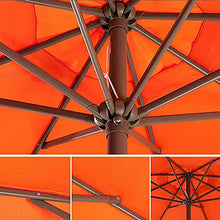 MidiLi Patio Umbrella Patio Canopy Garden Parasol for Lawn Deck Patio and Balcony,Umbrella Outdoor Sun Shade Uv Protective