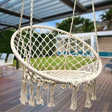 AFPSDLFJDLS Outdoor Hammock Chair Bohemia Hanging Indoor Balcony Garden Home Swing