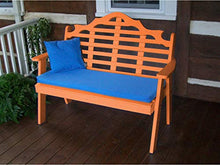 A&L Furniture Company Recycled Plastic 4' Marlboro Garden Bench - Lead TIME to Ship 4 Weeks