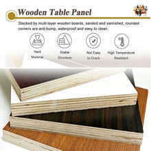 GFXYQPDNV Wood Table Top Extender Temporary Table Top Round Foldable Tabletop Replace Desktop for Indoor Outdoor Patio Table