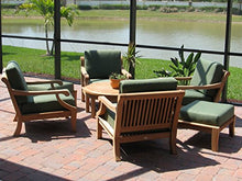 WholesaleTeakFurniture Sunbrela Fabric Cushions (Seat & Back) for Giva 7pc Lounge Chair Set: 4 Lounge Chairs, 2 Ottomans - Cushions only #WFSSGV8CS