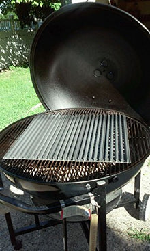 GrillGrate - 24 inch deep by 25.5 inch wide Interlocking Grill Grates - 5 Panel Set - GrateTool Included - Universal Grilling Accessory For Gas, Charcoal, Pellet, and Kamado Grills, Searing Kit
