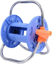 VIXARKO Outdoor Garden Hose Reel Garden Hose Reel Cart ，Portable Hose Cart Reel All-in-one Quick Storage Water Pipe Trolley Especially Stable, Convenient in Garden and Outdoor(Black,29x26.5x31 cm)