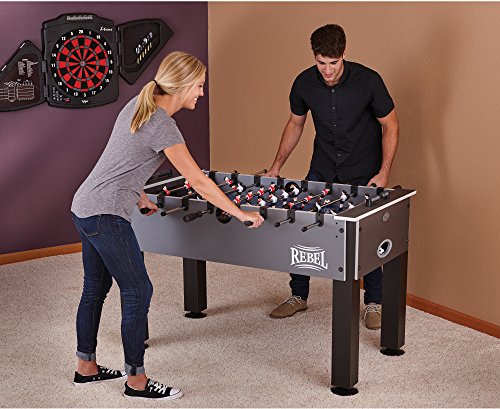 Fat Cat Rebel 4.5’ Foosball Table Black