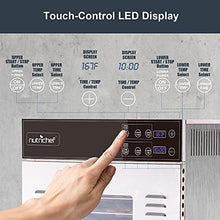 NutriChef Commercial Electric Food Dehydrator Stainless Steel