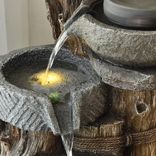 Floor Water Fountain Water Fountain- Indoor Outdoor Floor Standing Fountain Waterfall, Outdoor Fountains Garden for Garden Patio Backyard Porch Home Art Decor Water Fountain Garden Waterfall ( Size :