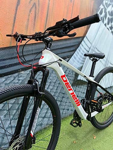 Benelli Bike 29'' Carbon Mountain Bike 18 Speed Disc Brake Yellow Black