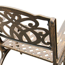 Oakland Living Modern Outdoor Mesh Lattice Aluminum 95-in Large Bronze Oval Patio Dining Set with Eight Ornate Chairs