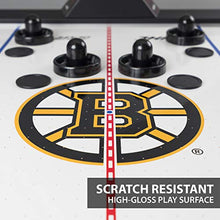 EastPoint Sports NHL Air Hockey Table 84" Boston Bruins Scratch Resistant with Automatic Scoring