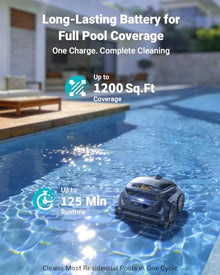 Winny Pool Cleaner by WYBOT B1 Cordless Robot Vacuum for Inground Pools