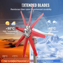 AISINILALAO 20000W Ultra-Quiet Vertical Axis Wind Turbine Generator Kit,12V 24V 48V Silent Home Wind Power System with MPPT Controller Tower for Roof/Yard,24v