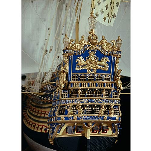 Glow2B Heller Soleil Royal Boat Model Building Kit Navy