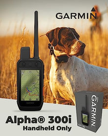 Wearable4U Garmin Alpha 300i Advanced Dog Tracking and Training Handheld with inReach Technology +E-Bank