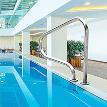 Pool Handrail 31.5" X 31.5" Swimming Pool Hand Stair Railing Stainless Steel Non-Slip Guide Rail | Home Decoration Pool Safety Water Grab Bars ，Support 200kg