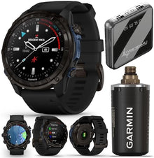 Wearable4U Garmin Descent Mk3i Titanium Dive Computer with T2 Transceiver and Silicone Band